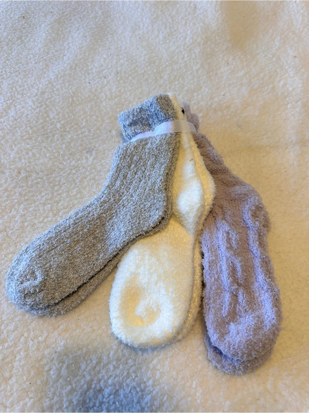Anne Klein Plush Slipper Socks